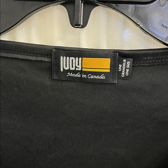 Black Drape Top - Picture 2 of 4